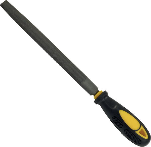 Halfronde vijl 200 mm